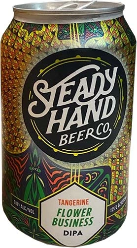 Steady Hand Tangerine Flower Business 4pk Cn